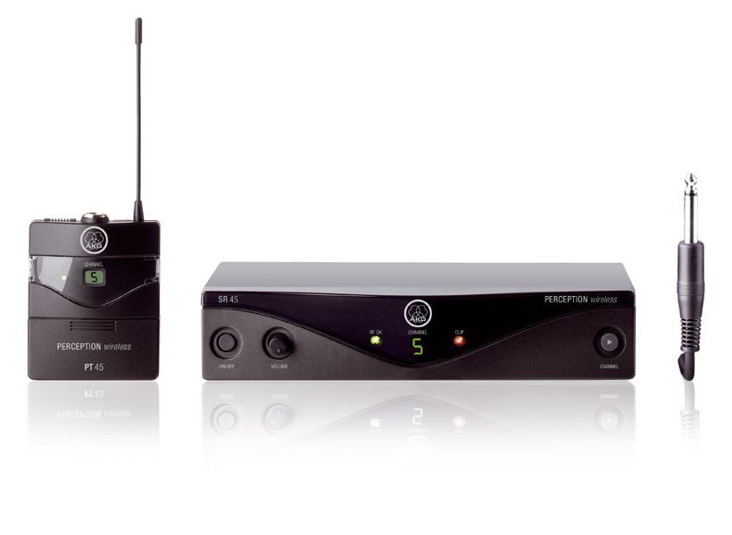 AKG PW 45 Instrumental Band M 823-832 MHz Wireless System, Drahtlos System 