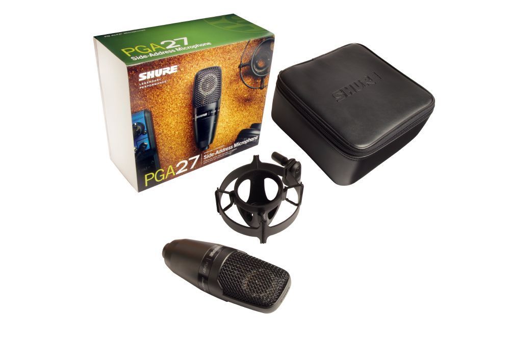 0042406396691 - PGA27 Großmembran-Kondensatormikrofon inkl Spinne für Homestudio und Live