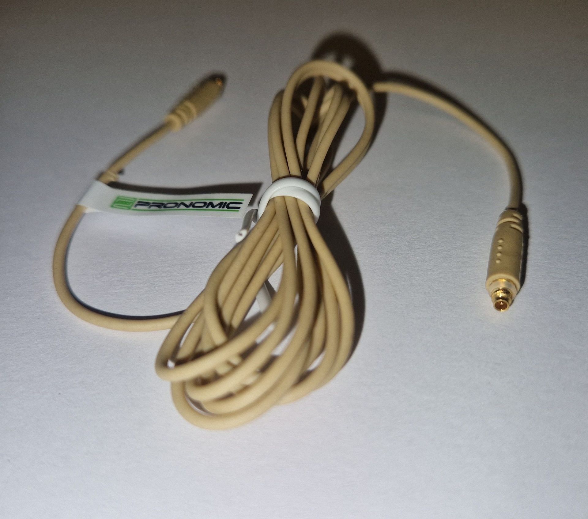 Pronomic Ersatzkabel für HS-31 EA Headset !!! Gewindeaußendurchmesser 2,8 mm !!!