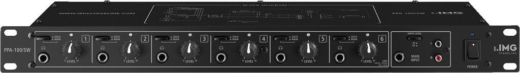 IMG Stage Line PPA-100/SW 6-Kanal Kopfhörerverstärker aus Ausstellung_00039843_