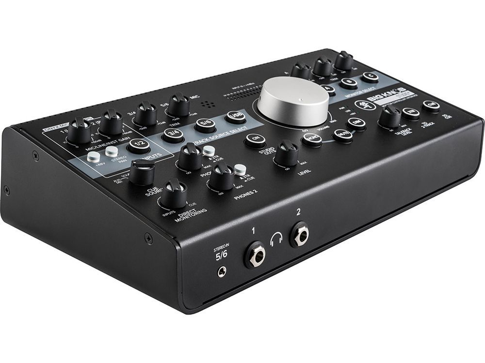 Mackie Big Knob Studio+  Aktiver Monitor Controller und USB Audiointerface