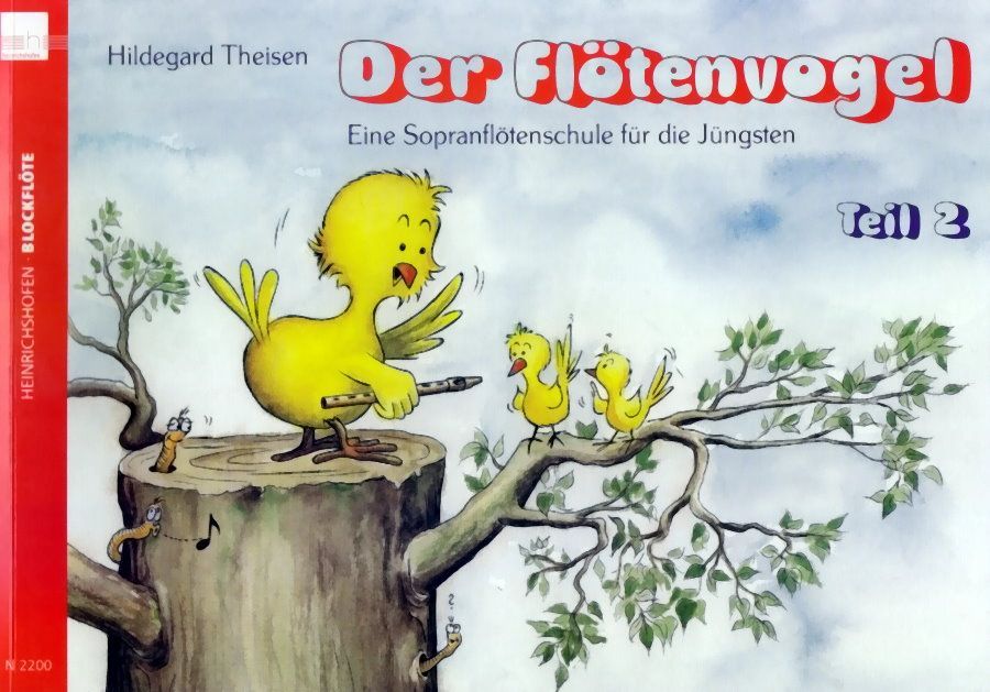 Noten Der Flötenvogel Vol. 2 Hildegard Theisen N 2200 Blockflöte Recorder