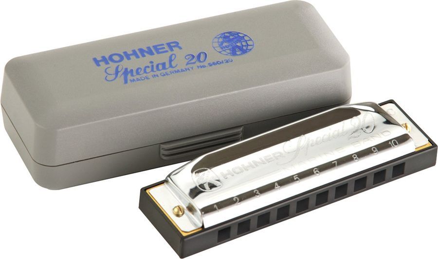 Hohner Special 20 G Progressive "Classic-Country" Mundharmonika HOM560886P