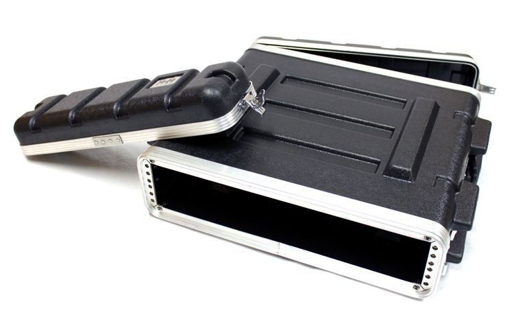 19" Rack, 2 HE, MHM SKB-kompatibel, aus ABS Kunststoff
