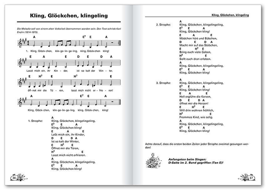Noten Weihnachtsliederbuch Peter Bursch Voggenreiter incl. CD 0303