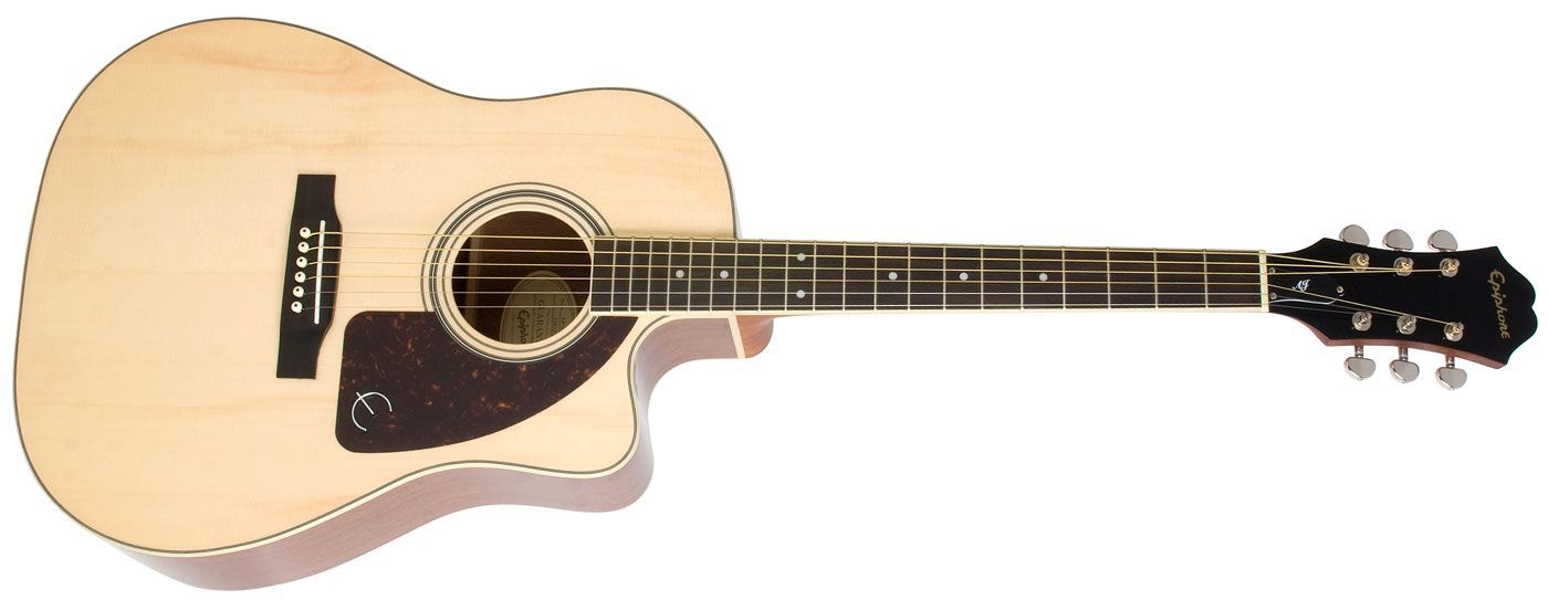 Epiphone J-45 Studio EC NA Akustikgitarre mit PickUp/ PreAmp, mass. Fichte hochg_00026400_