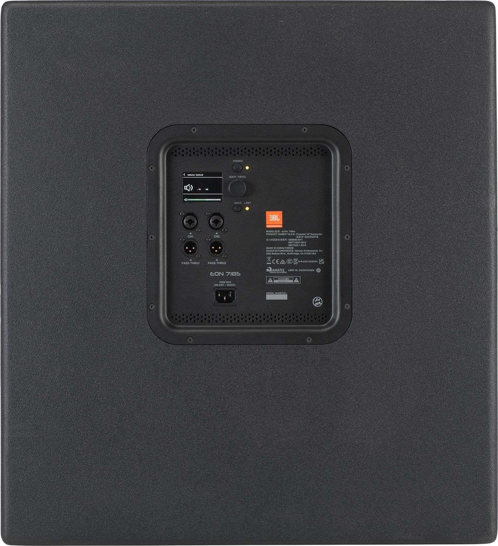 JBL EON 718S Aktiver 18“ PA-Subwoofer mit Bluetooth und App-Steuerung