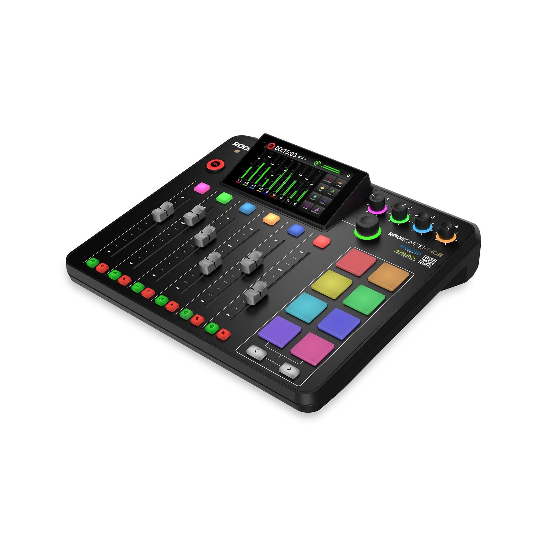 Rode Rodecaster Pro ll Audio Production Studio für Podcaster, Streamer, Musiker