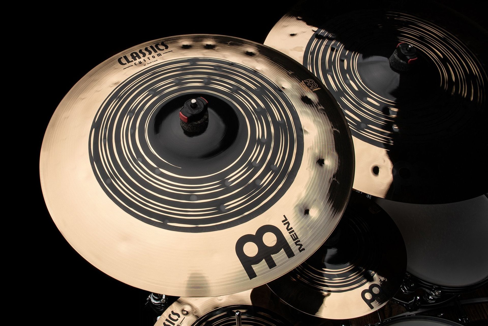 Meinl 16" Classics Custom Dual Crash Meinl 16" Classics Custom Dual Crash