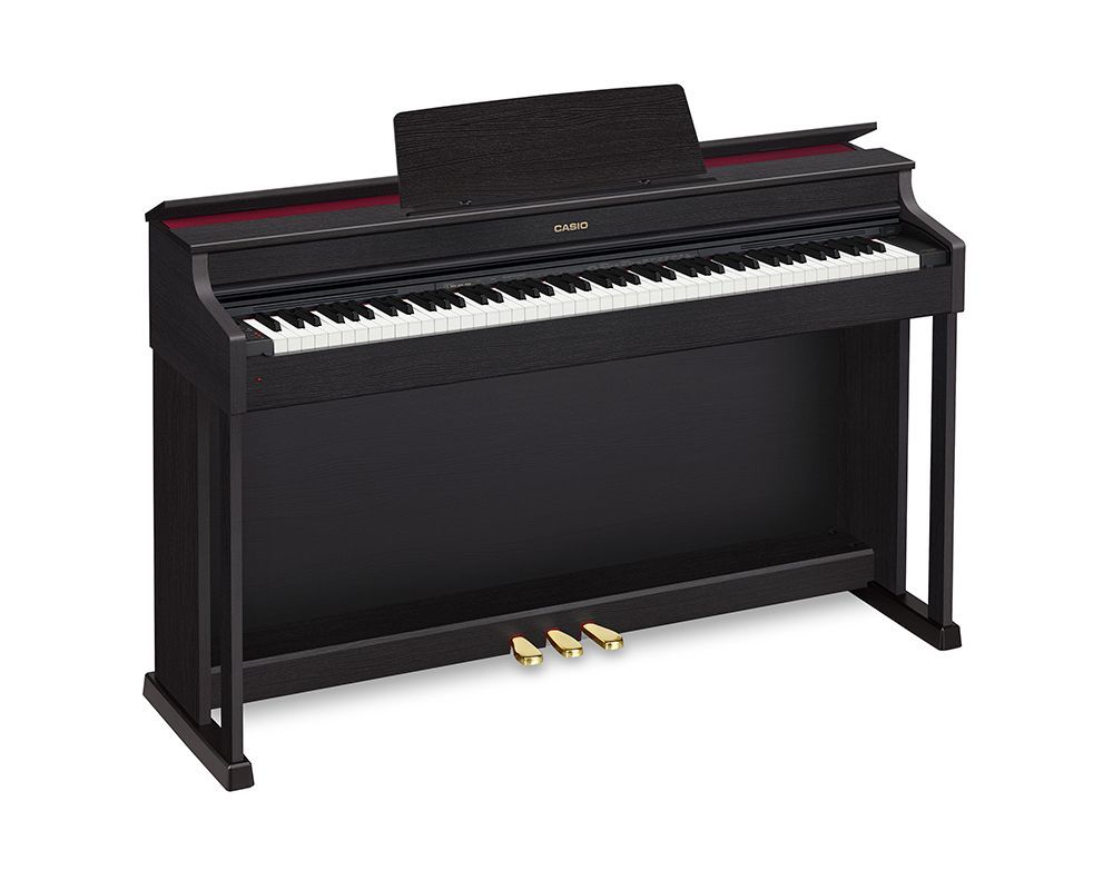 Casio AP-470-BK Digitalpiano, schwarz matt, Tri-Sensor II - Hammermechanik