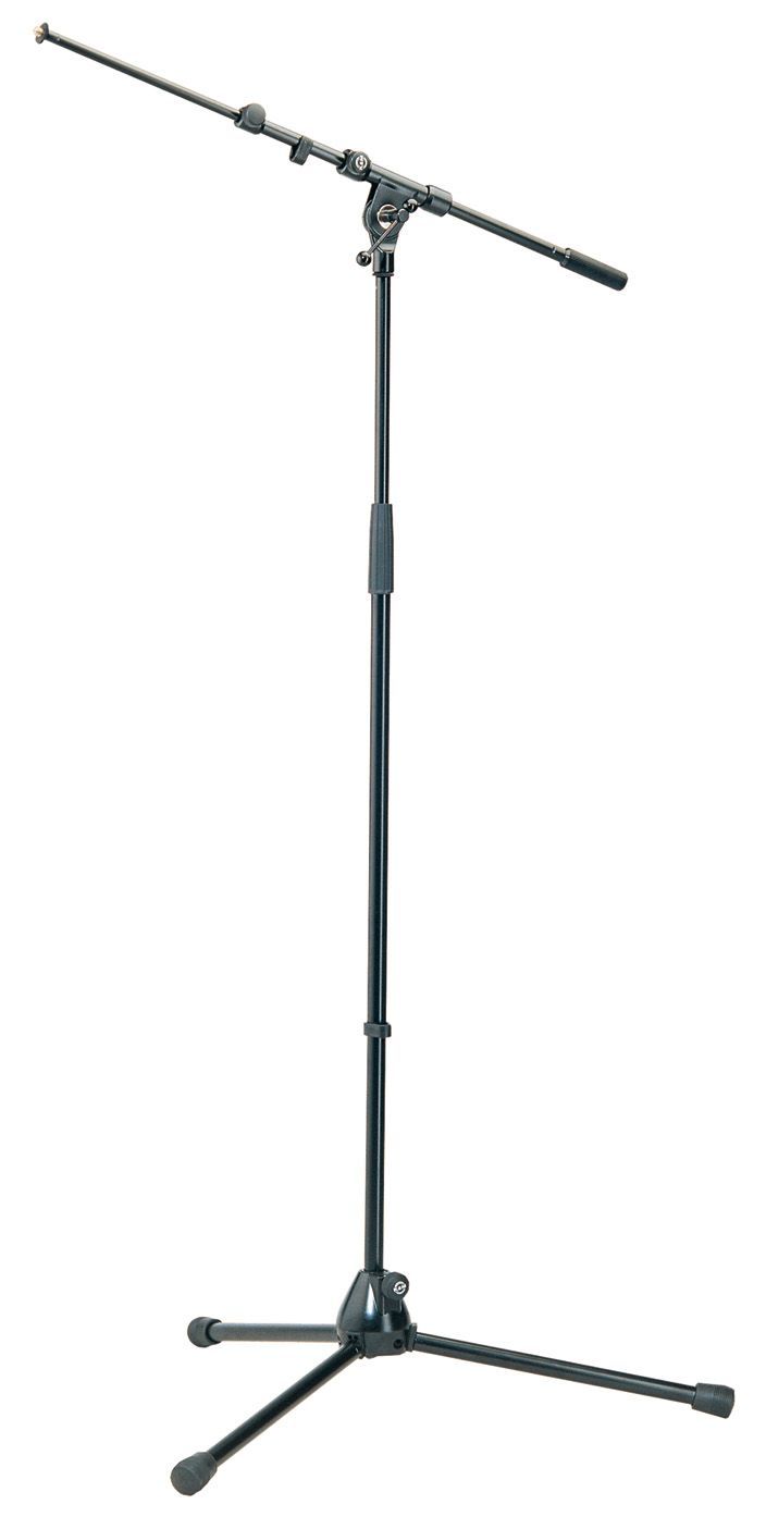 K&M 210/9 Mikrofonstativ mit verstellbarem Schwenkarm, black_00010567_
