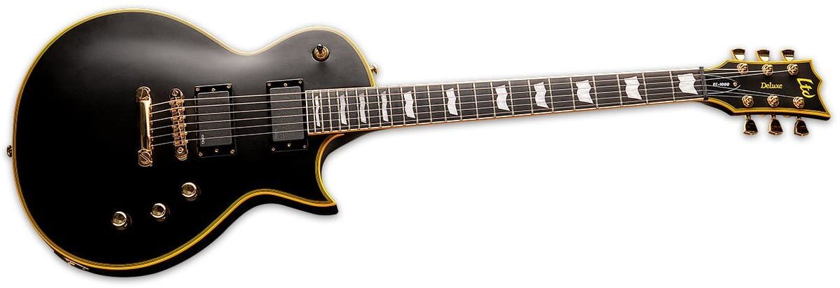 ESP Ltd EC-1000 VB EMG -PU's Vintage Black E-Gitarre _00042044_