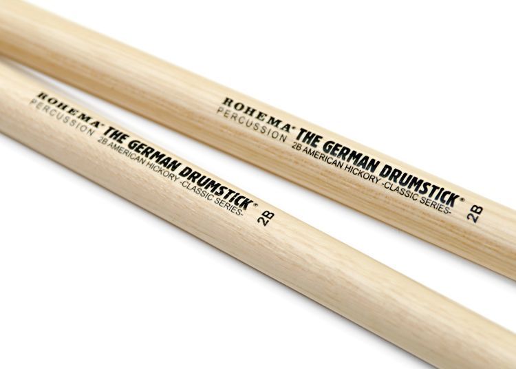 Rohema 2B Classic Hickory Drumsticks 61322/2