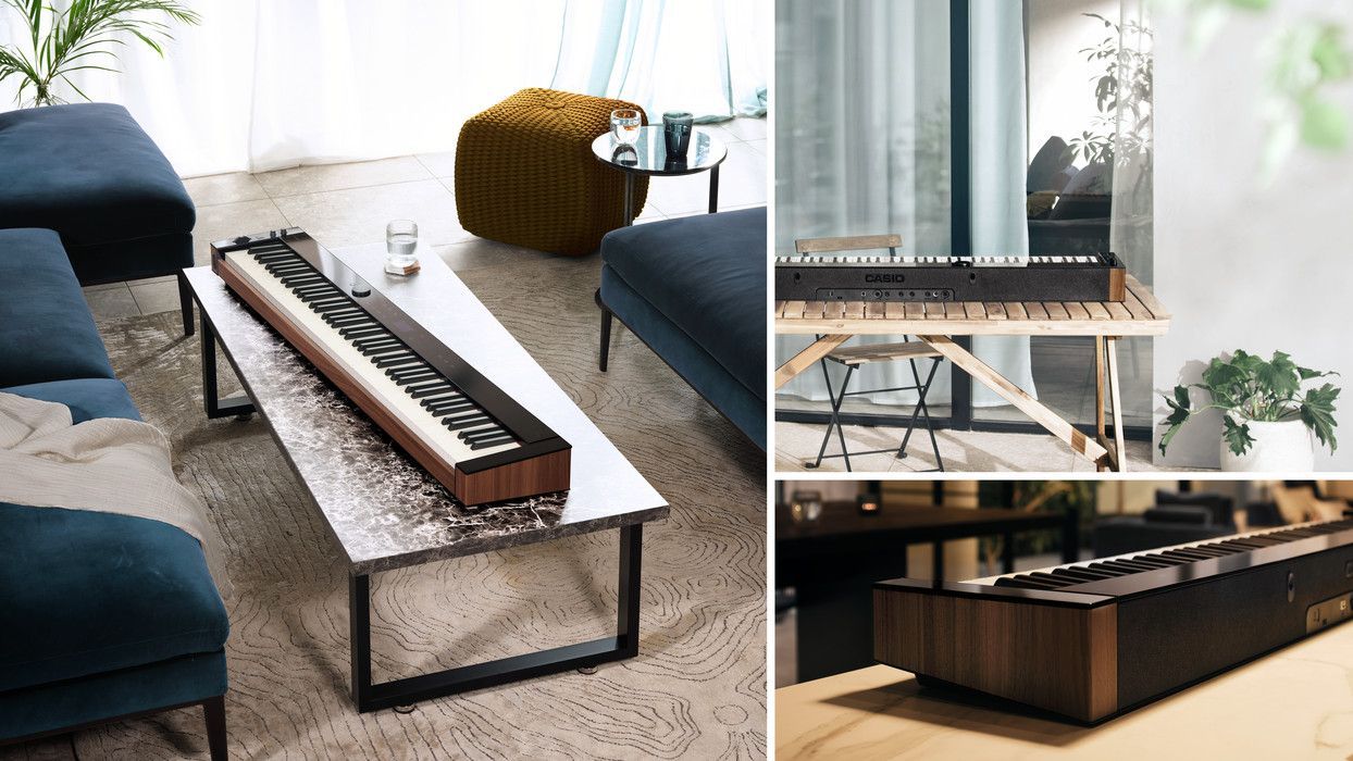 Casio PX-S6000 BK Stagepiano, Digitalpiano PXS6000 -Netz - und Batteriebetrieb- 