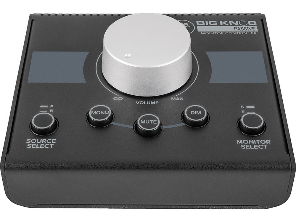0663961050462 - Big Knob Passive Monitor Controller für bis zu 2 Monitorpaaren 0663961050462 - Big Knob Passive Monitor Controller für bis zu 2 Monitorpaaren