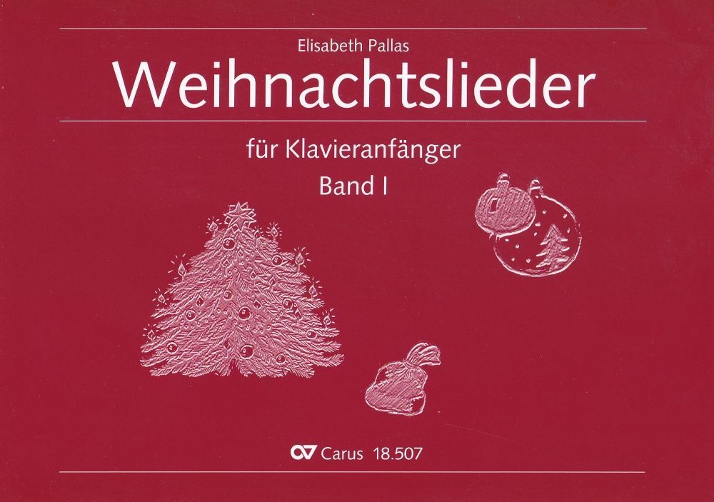Noten Weihnachtslieder für Klavieranfänger Carus 18507-00_00052477_