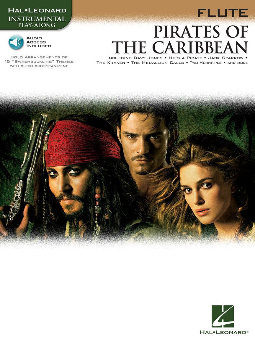 Noten Pirates of caribbean Fluch der Karibik Querflöte Flute HL 842183 Noten Pirates of caribbean Fluch der Karibik Querflöte Flute HL 842183