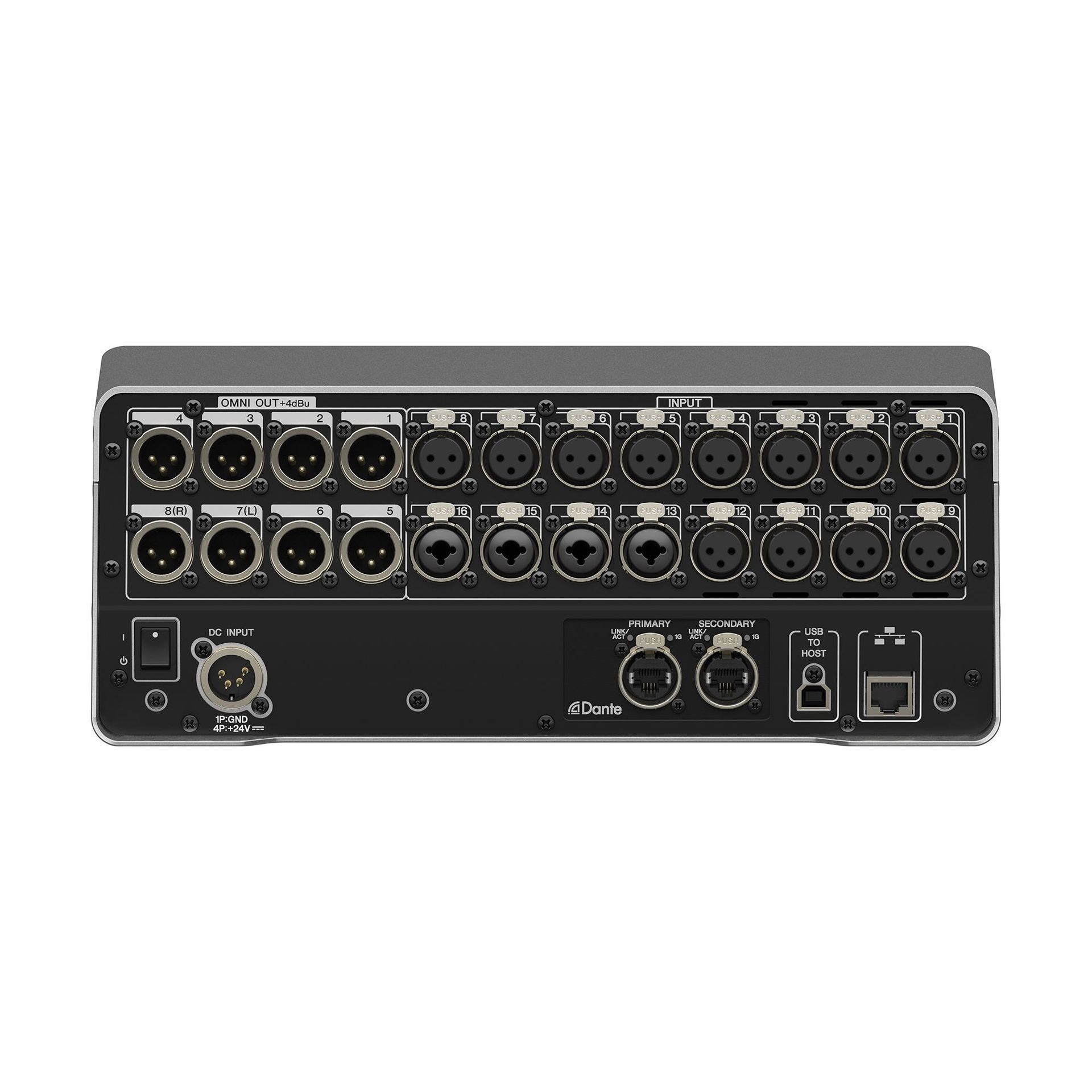 Yamaha DM3 Digitalmixer mit Dante, Motorfader und 9" Touchscreen - Neuheit