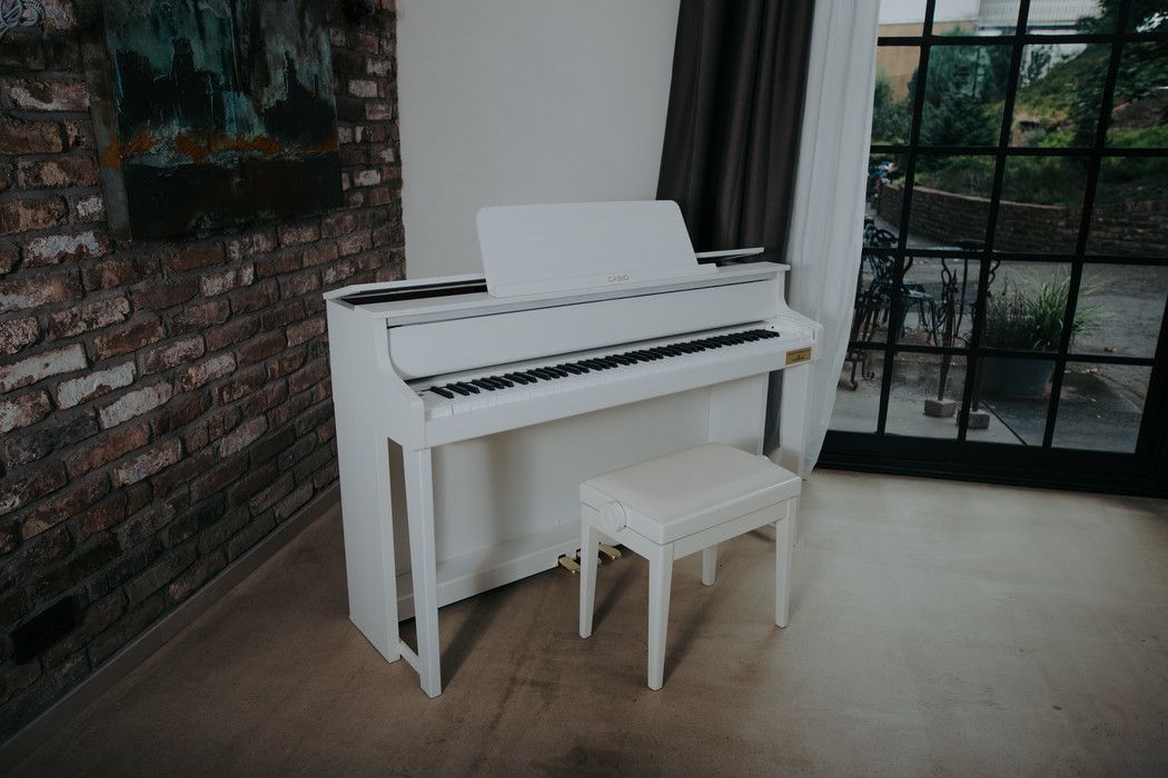 Casio GP-310 WE Bechstein Digitalpiano, Hybrid-Hammermechanik und Holztastatur Casio GP-310 WE Bechstein Digitalpiano, Hybrid-Hammermechanik und Holztastatur