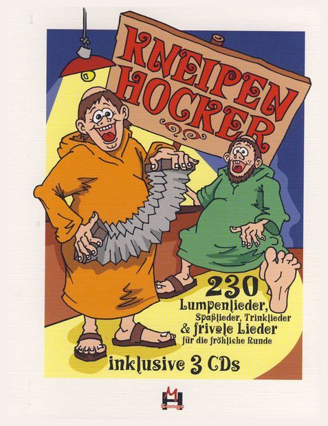Noten Kneipenhocker 230 Lumpenlieder Bosworth Verlag incl. 3 CD´s_00014513_