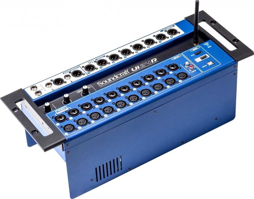 Soundcraft Ui24R 19" Digitalmixer mit Tablet/Smartphone/PC-Steuerung und WiFi Soundcraft Ui24R 19" Digitalmixer mit Tablet/Smartphone/PC-Steuerung und WiFi