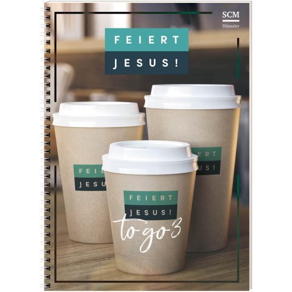 Noten Feiert Jesus to go 3 Hänssler Verlag 395986000 in Spiralbindung