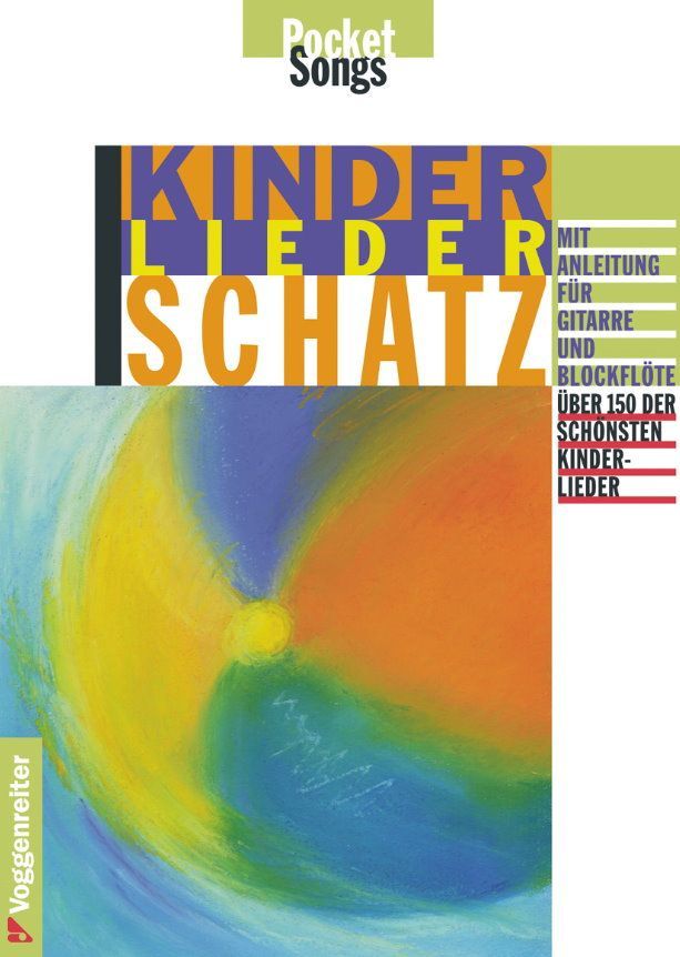 Noten Kinderliederschatz im Pocketformat für Gitarre & Blockflöte Voggenreiter