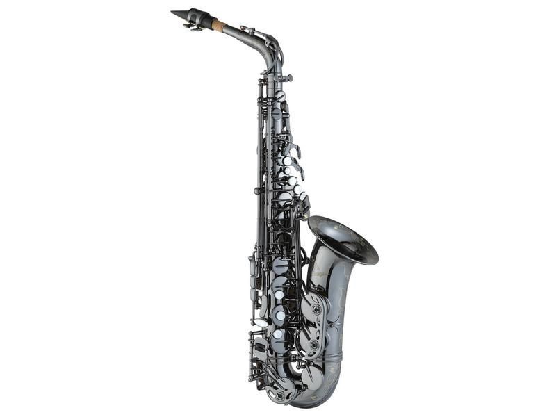 Antigua AS-4248 BN-GH Altsaxophon "Power Bell" black Nickelfinish incl.Koffer