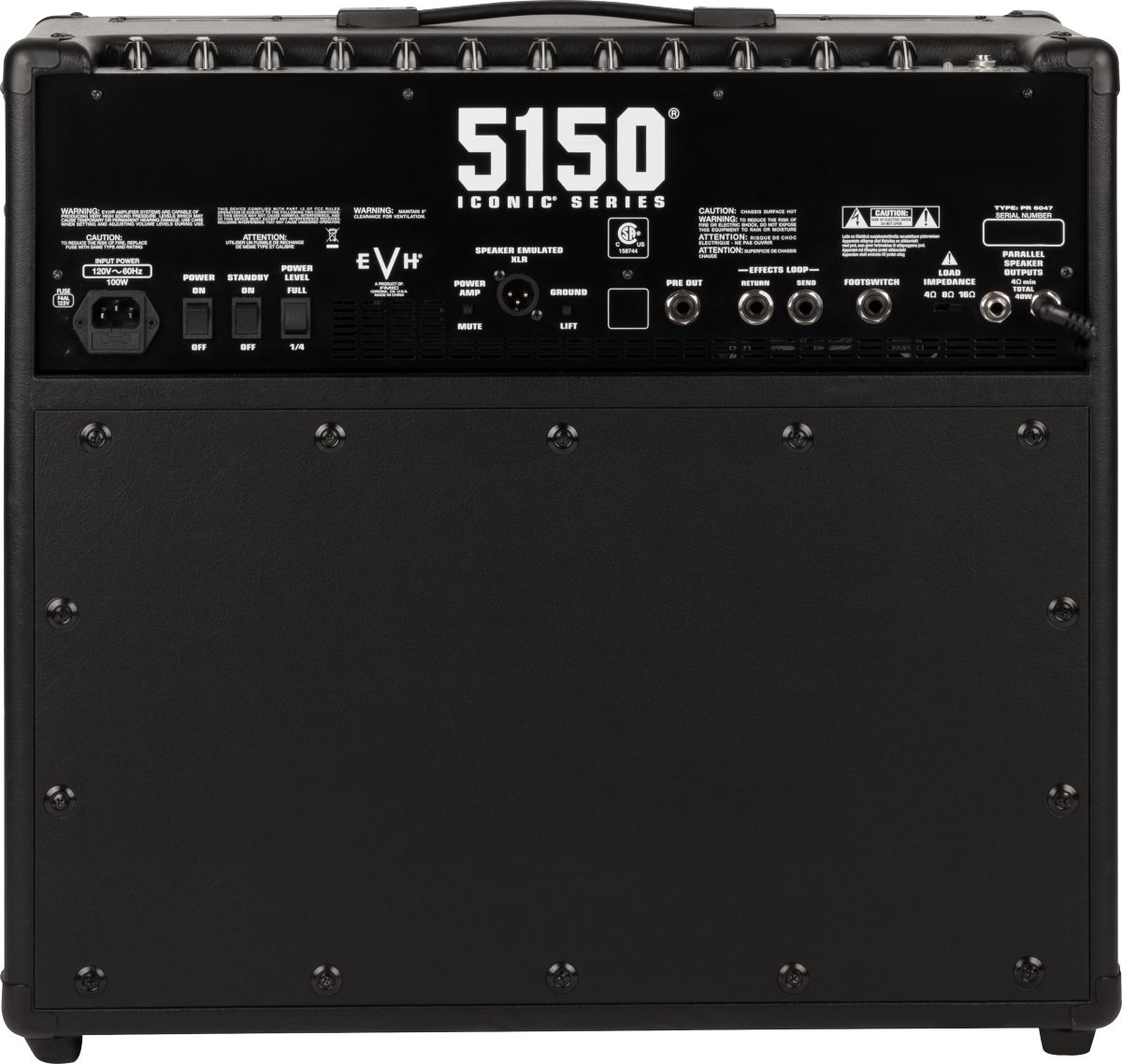 EVH 5150 Iconic 40 Watt 1x12" Vollröhrencombo BK_00052790_