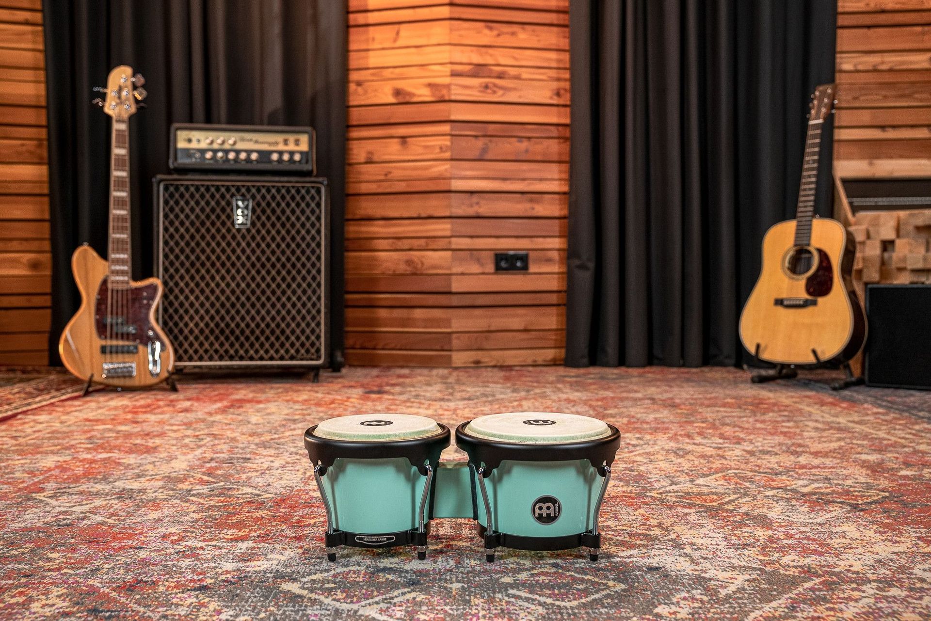 Meinl HB50SF Bongo Set Seafoam Green