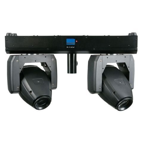 Showtec XS-2 Dual Beam Effect 2 Movingheads mit je 1x 10W LED an einer T-Bar