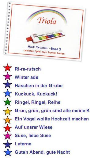Noten TRIOLA Musik für Kinder 3 Leichtes Spiel 