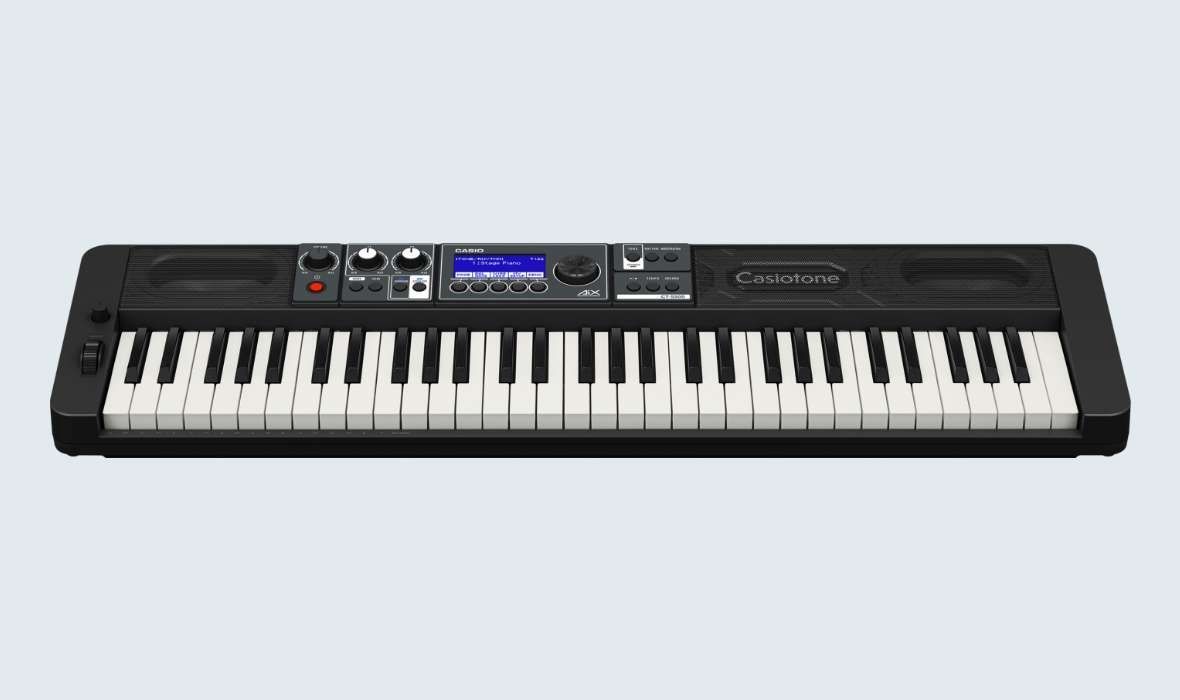 Casio CT-S500 Keyboard incl.Netzadapter, USB, Audio-in, incl.WUBT10 Casio CT-S500 Keyboard incl.Netzadapter, USB, Audio-in, incl.WUBT10