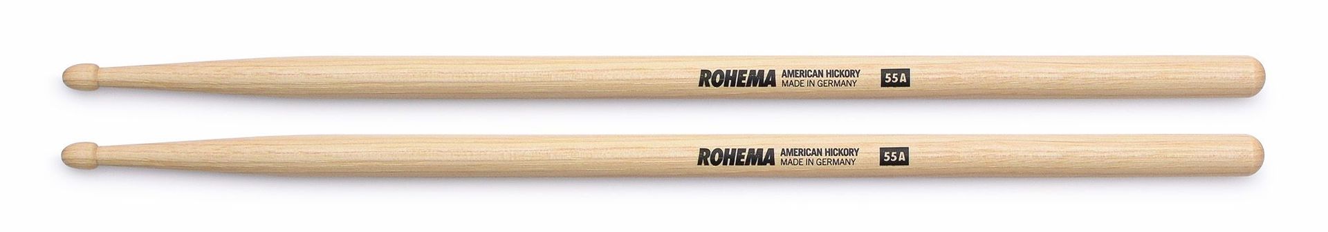 Rohema 55A Classic Hickory Drumsticks 61323/2