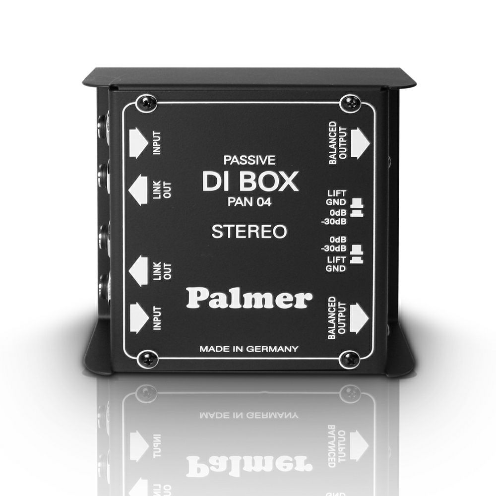 Palmer PAN 04 passive Stereo DI-Box