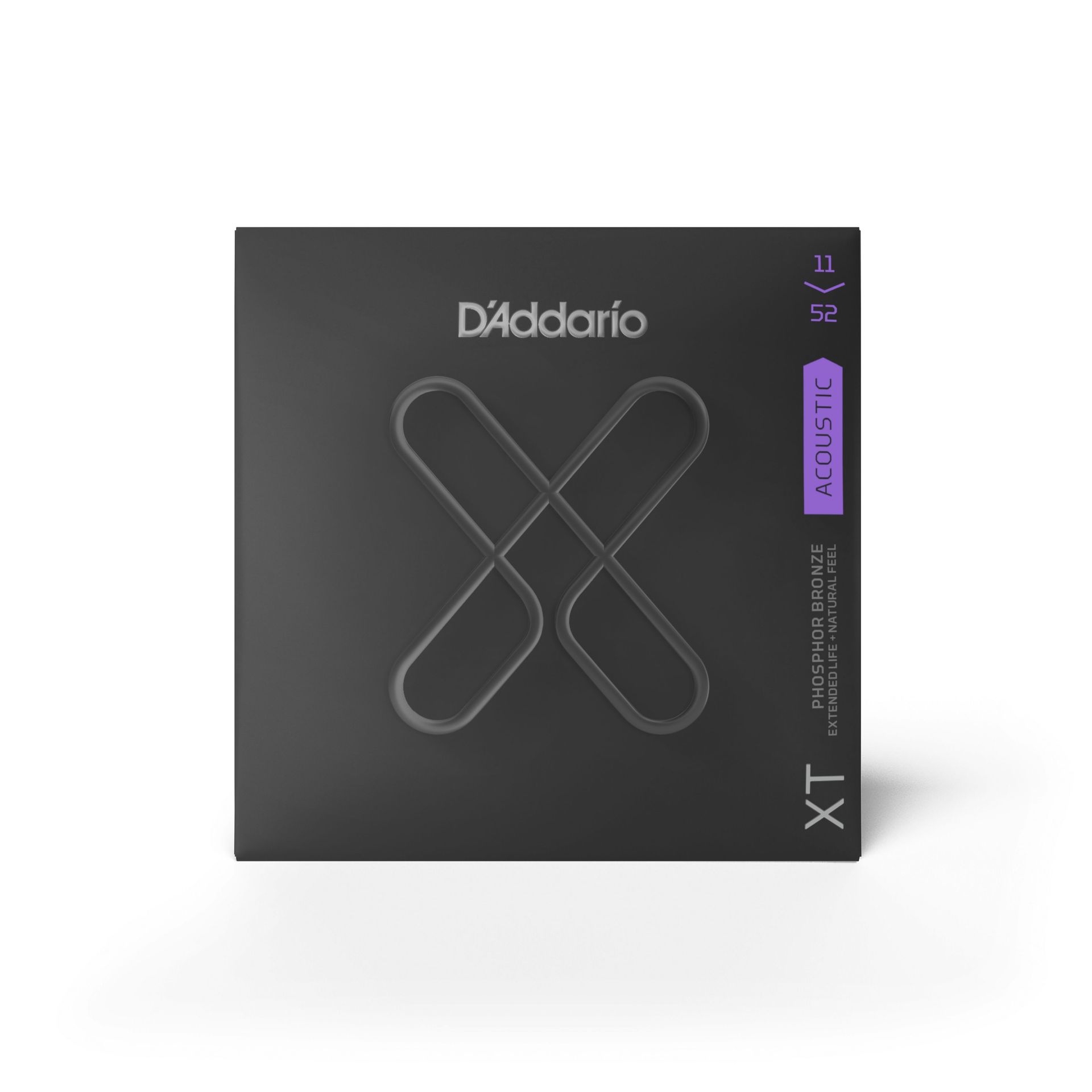 D'Addario XTAPB1152 XT Acoustic Phosphor Bronze, Custom Light 11-52_00041299_
