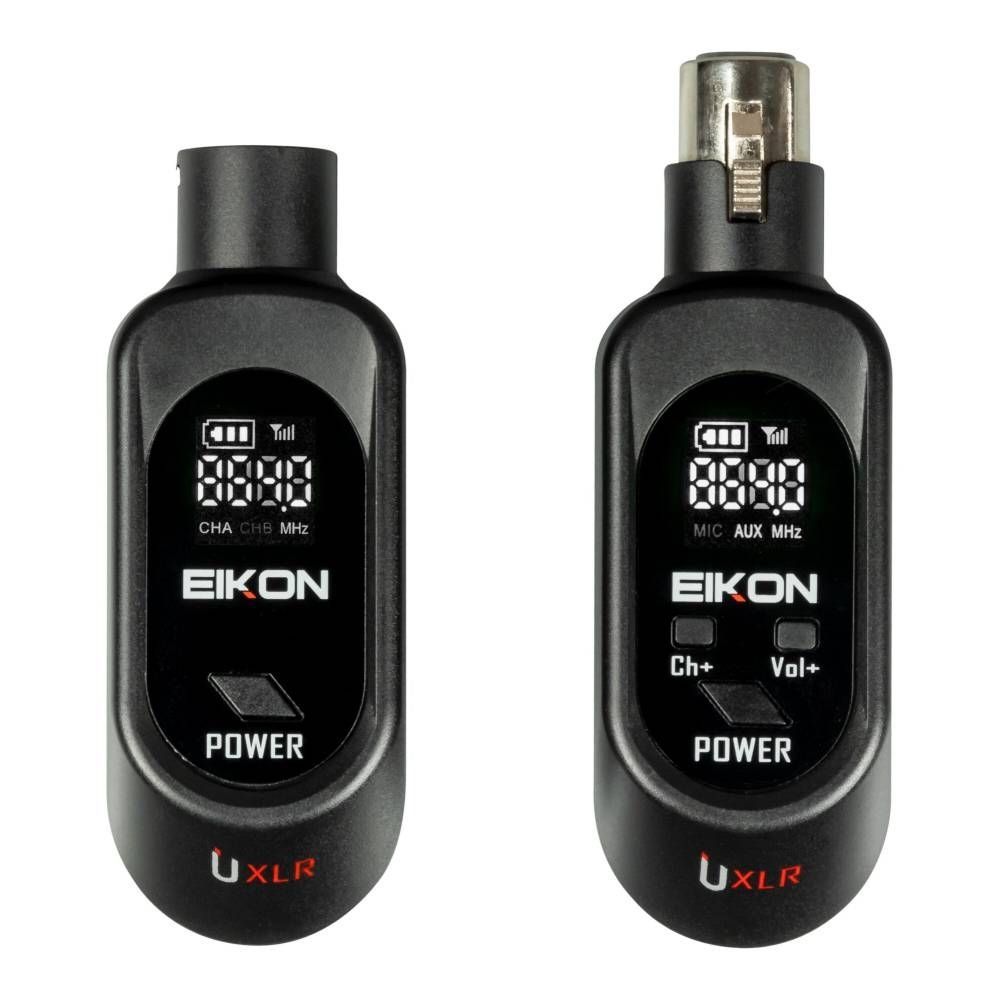 EIKON UXLR Drahtloses UHF-Audio Funksystem mit XLR-Aufstecksender 