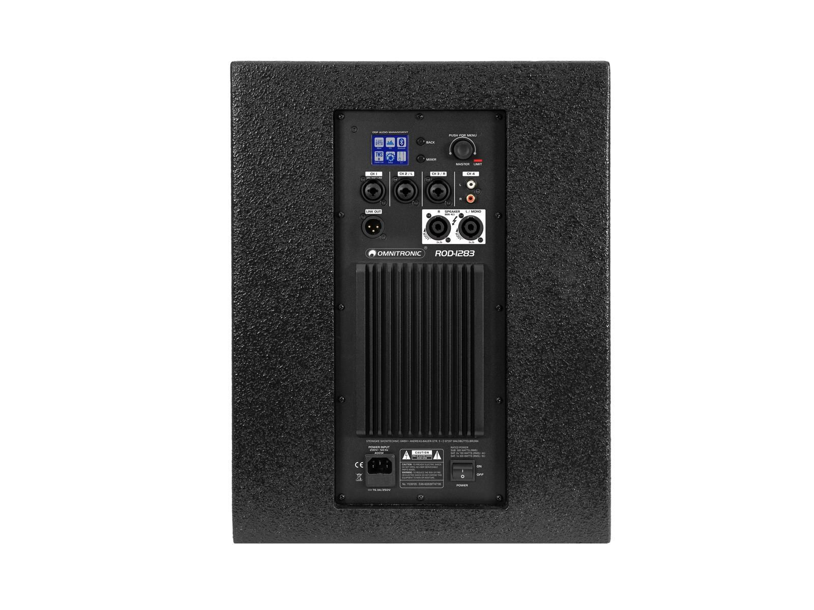 OMNITRONIC ROD-1283 Aktives Säulensystem