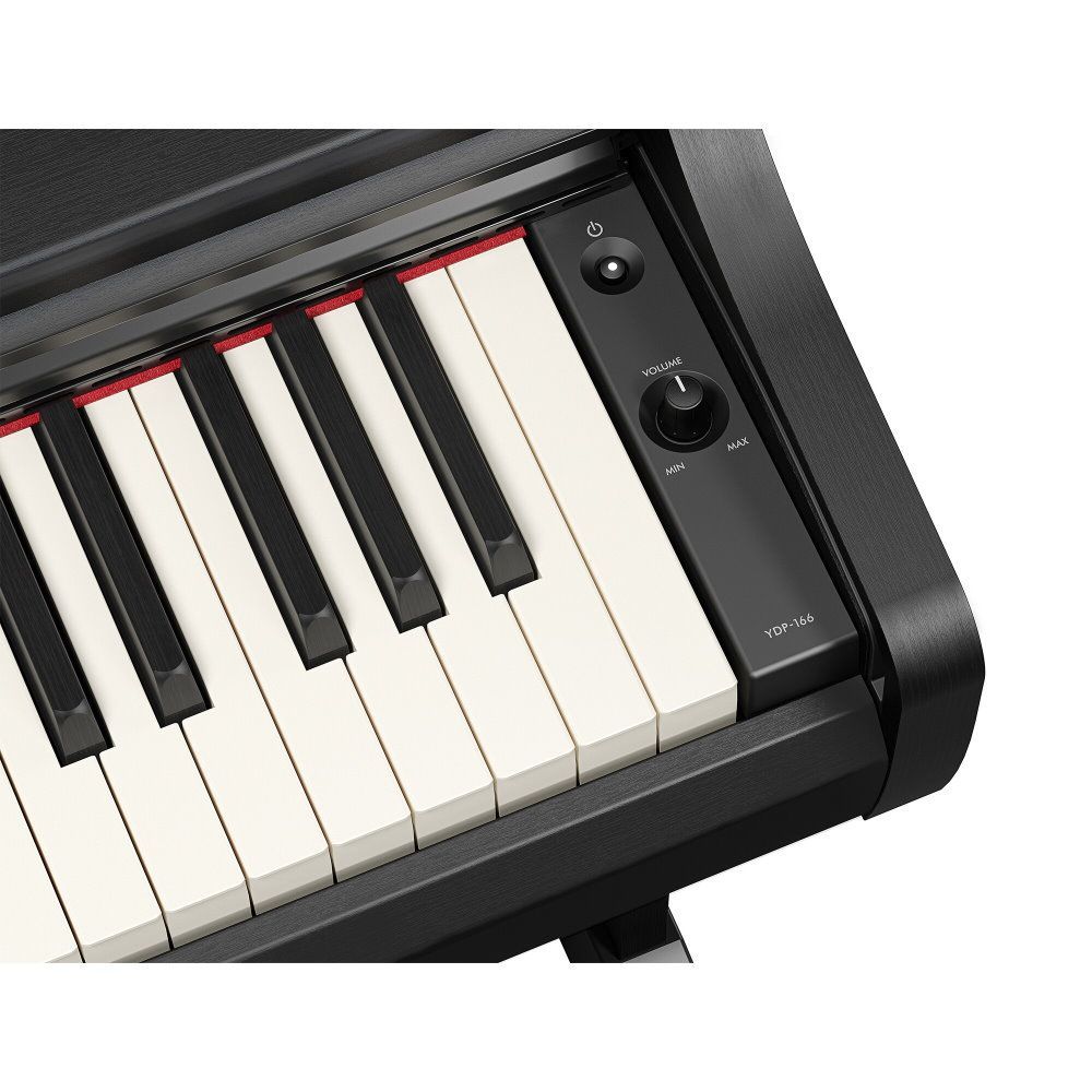 Yamaha ARIUS YDP-166B Digitalpiano schwarz matt, 10 Klangfarben, 2 x 20Watt_00054977_