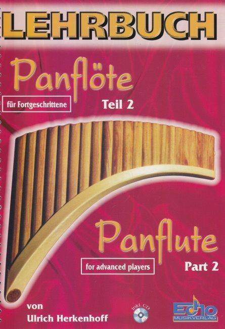 Noten Panflöte für Fortgeschrittene Band 2 Herkenhoff EC 1019