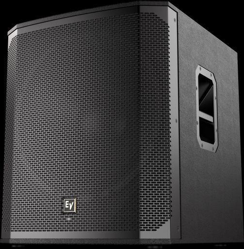 Electro-Voice ELX200-18SP Subwoofer, 1200 W, aktiver Subwoofer, 40-145 Hz, 132 dB, 45,7 cm (18 Zoll), Schwarz