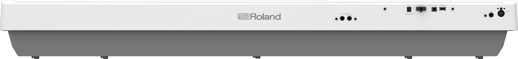Roland FP-30X-WH Stagepiano weiß Digitalpiano mit Lautsprechern, FP30XWH 