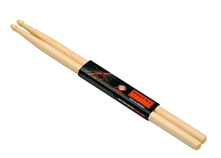 Rohema 5B Rock Drumsticks Hickory 61320  - Onlineshop Musikhaus Markstein