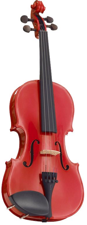Stentor Violine Harlequin Kirsch Rot 3/4 SR-1401CRC 1/2 Garnitur