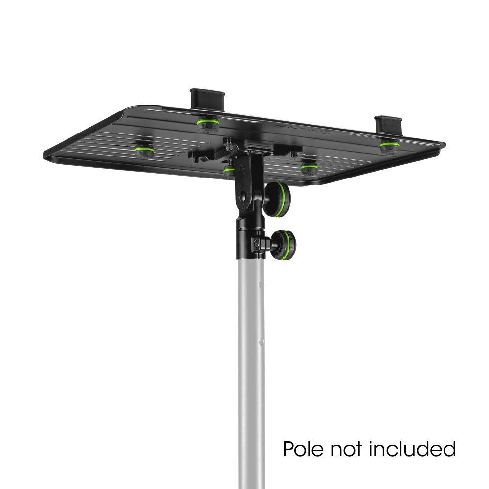 Gravity LTS TRAY 1 Laptop-Ablage Universal-Aufsatz für Stativrohre mit 35 mmNE