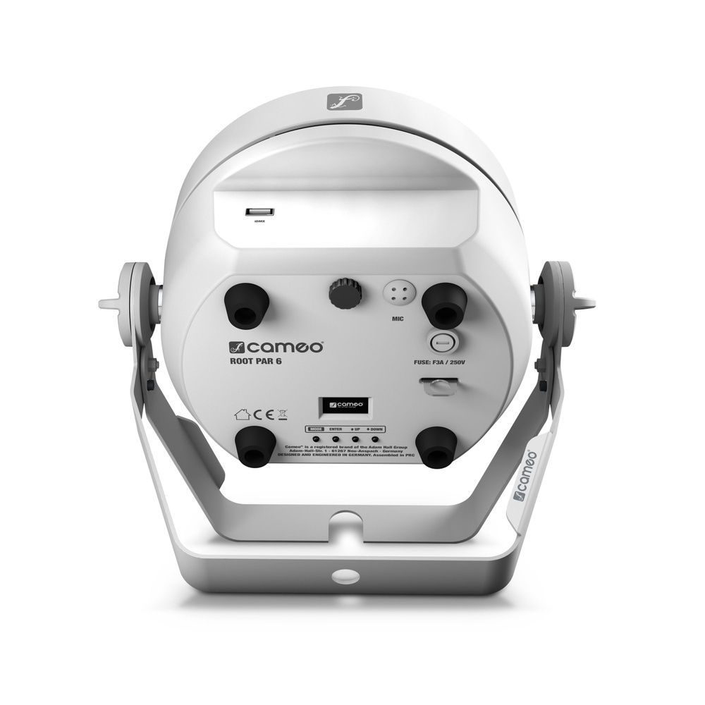 Cameo ROOT PAR 6 WH   Weiß  6 x 12W RGBAW + UV LED PAR Scheinwerfer_00051046_