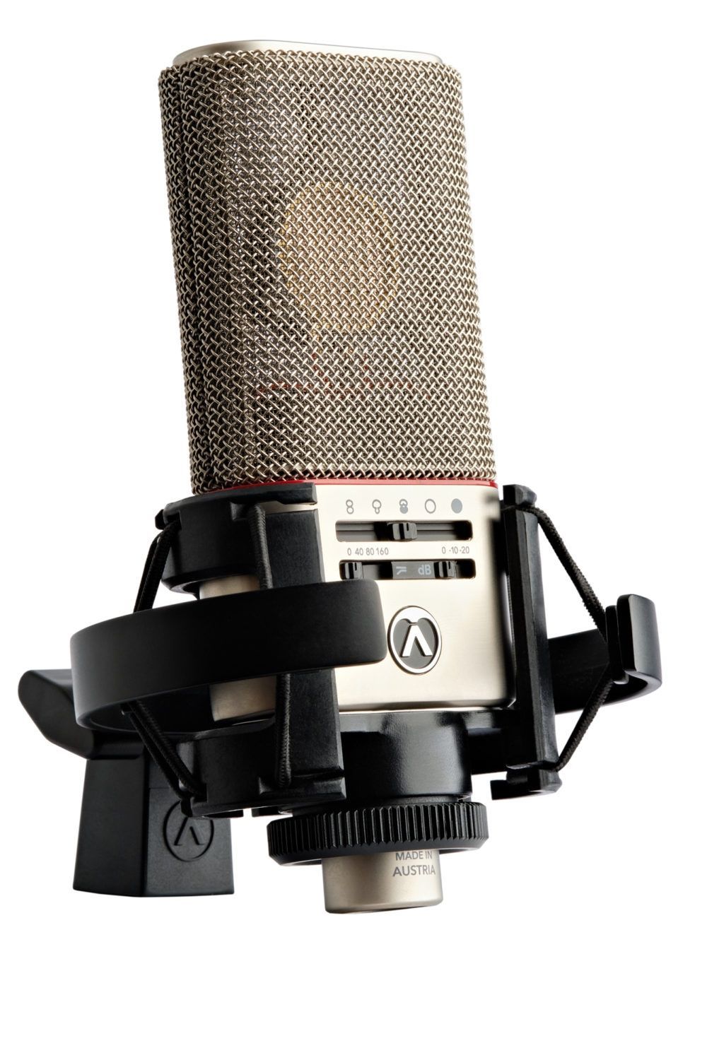 Austrian Audio OC818 Studio Set, Kondensator-Großmembranmikrofon mit Spinne