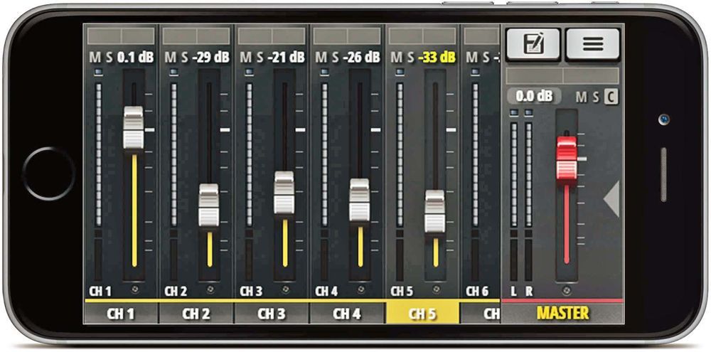 Soundcraft Ui16  19"Digitalmixer mit Tablet/Smartphone/PC-Steuerung und WiFi 4HE