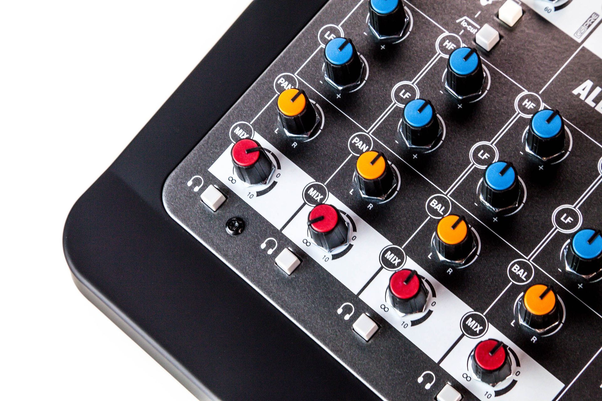 Allen & Heath ZED-6  Kleinmixer, 6 Kanal Mischpult mit XLR Master-Out