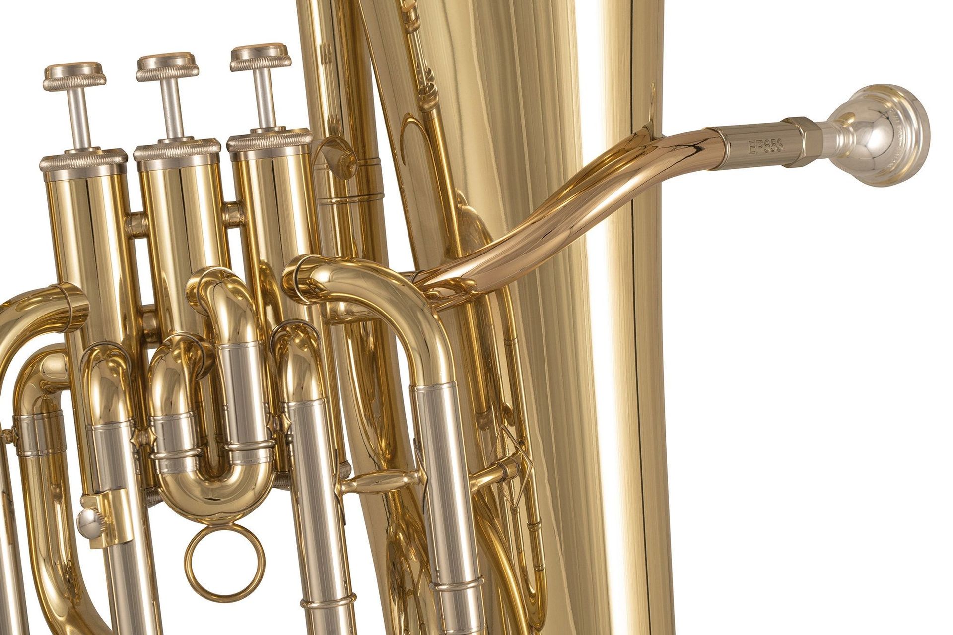 Conn EP-653 Bb-Euphonium, 14,5mm / 16,80mm Doppelbohrung, 3 Ventile, incl.Etui Conn EP-653 Bb-Euphonium, 14,5mm / 16,80mm Doppelbohrung, 3 Ventile, incl.Etui